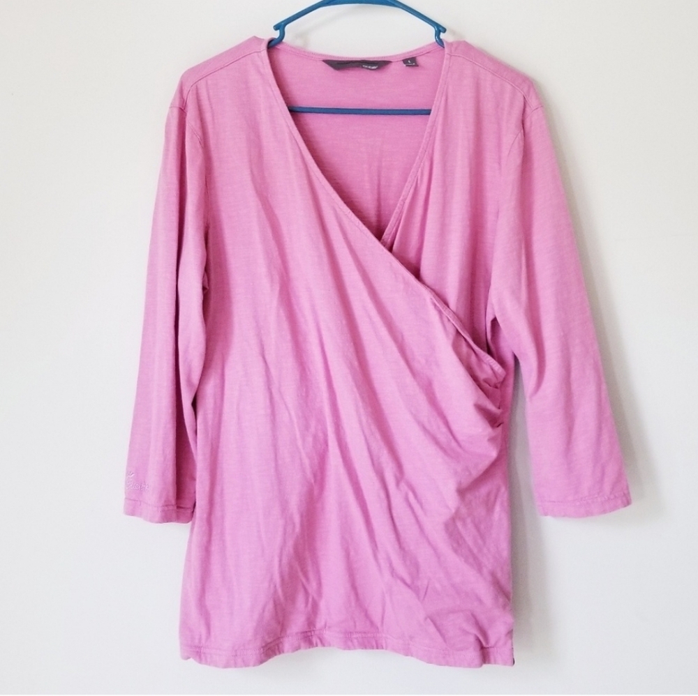 oobe Womens 100% Cotton Top Sz L